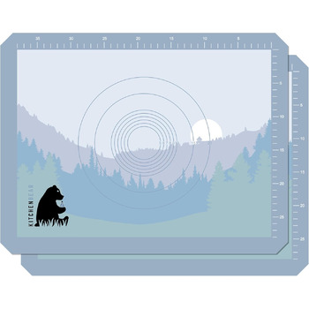 Силіконовий килимок для випічки 43 х 33 см Kitchenbear