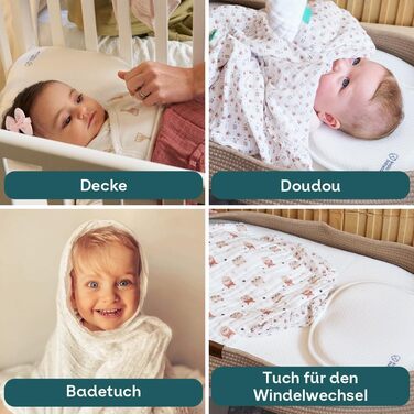 Набір із 3 рушників для дітей 80 х 80 см KOALA BABYCARE