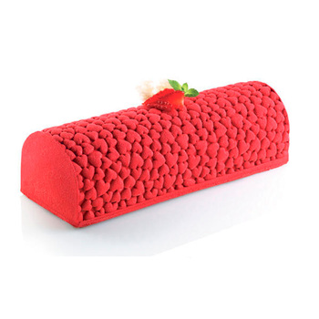 KIT BUCHE LOVE ВП Набір форма силіконова + силіконовий килимок для декору ' LOVE' 250x90 mm, h 70 mm