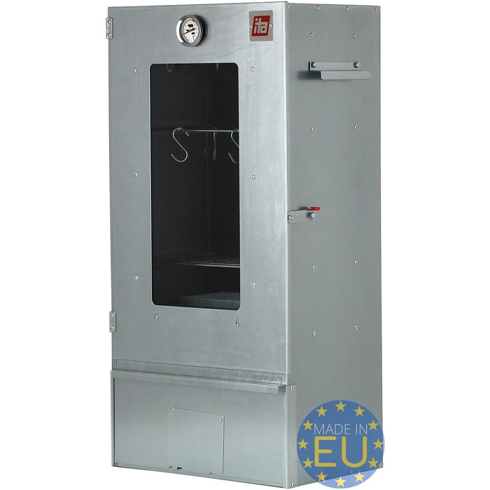 Коптильна шафа для холодного та гарячого копчення 28 x 40 x 81 см ITA