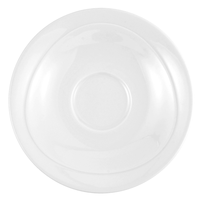 Блюдце до чашки для сніданку 17.5 см біле Trio Seltmann