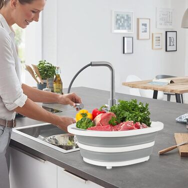 Складная доска 2 в 1 поднос и разделочная доска Generisch