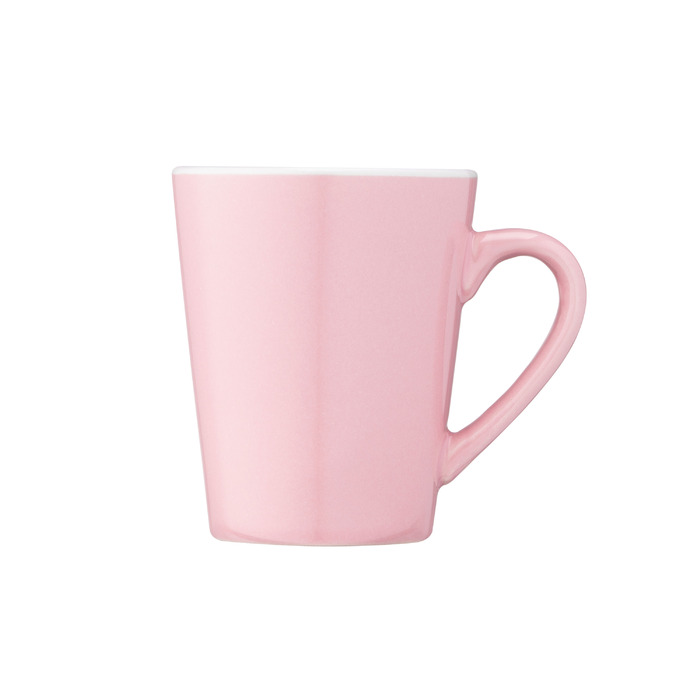 ARDESTO Чашка Mario, 240 мл, рожева, кераміка