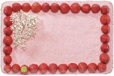 Прямоугольная пружинная форма 28 см BACK-TREND, форма для выпечки с защитой от протечек, квадратная форма для выпечки из стали с антипригарным покрытием, армированным керамикой (цвет крем/антрацит), количество 28 x 18 см Single