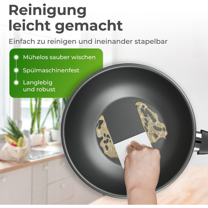 Професійна сковорода вок 28 см Klamer