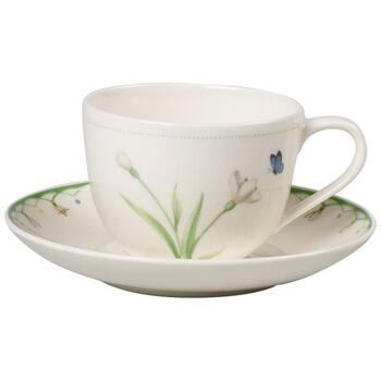 Кавова пара чашка 230 мл з блюдцем 14 см Colourful Spring Villeroy & Boch
