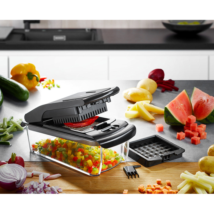 Овочерізка ручна, чорна Treppo Gefu