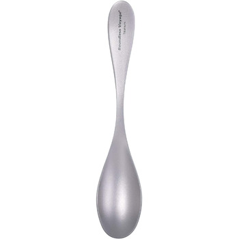 Безмежна подорож 3 шт. Титанова виделка Ложка Палички для їжі для кемпінгу Подорож додому з сумкою Столові прибори на відкритому повітрі Кухонне приладдя Ti1071T (Ti1068T-ложка)