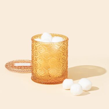 Ароматна свічка La Jole Muse у скляній свічці, подарунок для жінок, ароматичні свічки з сандаловим деревом для дому, час горіння 55 годин, 170 г. (Юзу та Неролі)