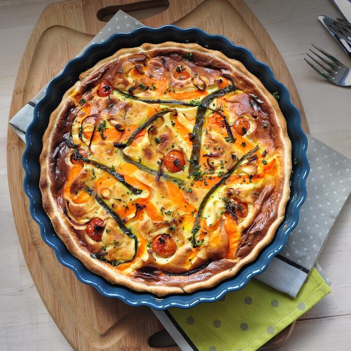 Форма для випікання кругла 28 см, помаранчева Emile Henry