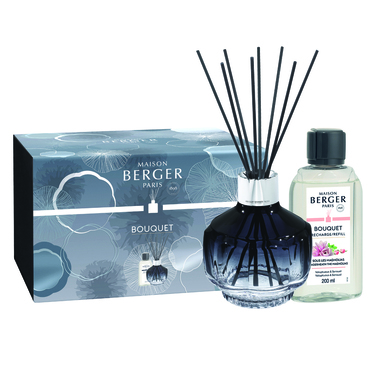 Дифузор Maison Berger Paris MOLECULE BLEUE NUIT, 428 мл + Наповнювач з ароматом UNDERNEATH THE MAGNOLIAS, 200 мл