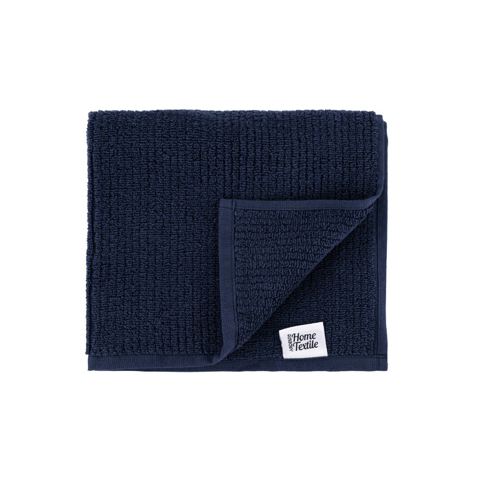 Рушник махровий Ardesto Air, 50х90см, 100% бавовна, синій