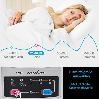 Льодогенератор 2,8 л 120 Вт WOLTU