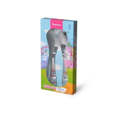 Набір столових приборів Fissman UNICORN 2 предмета нержавіюча сталь (3567)