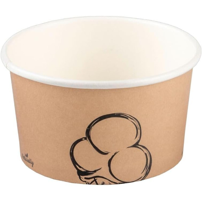 Набір паперові стаканчики для морозива 50 шт. 150 мл VEPATIM