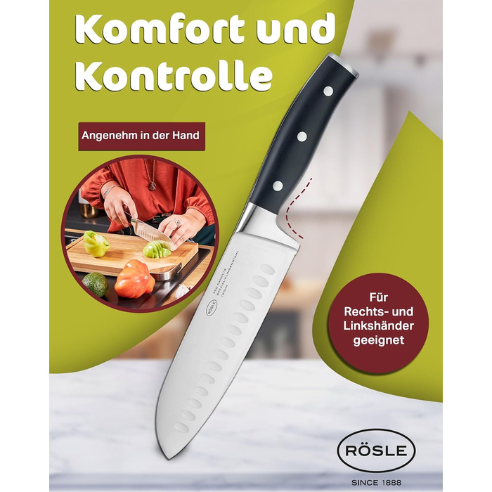 Нож сантоку 17,5 см Tradition Rosle