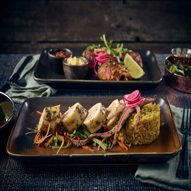 Блюдо прямоугольное 30х20 см, Terra Porcelain Rustic Copper, GenWare