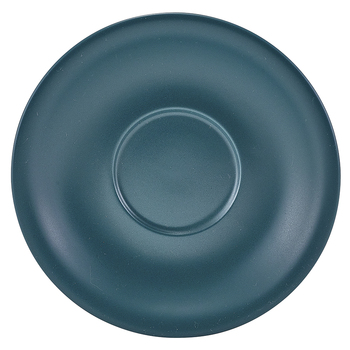 Блюдце 13.5 см, сине-зеленое матовое, Matt Teal, Color Tea, GenWare
