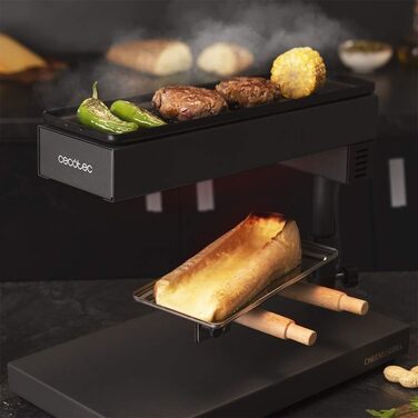 Раклетниця-гриль 600 Вт Cheese&Grill 6000 Black Cecotec