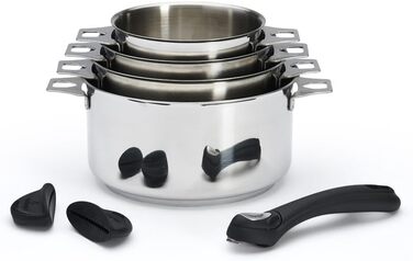 Набор кастрюль 4 предмета 14/16/18/20 см Twisty De Buyer