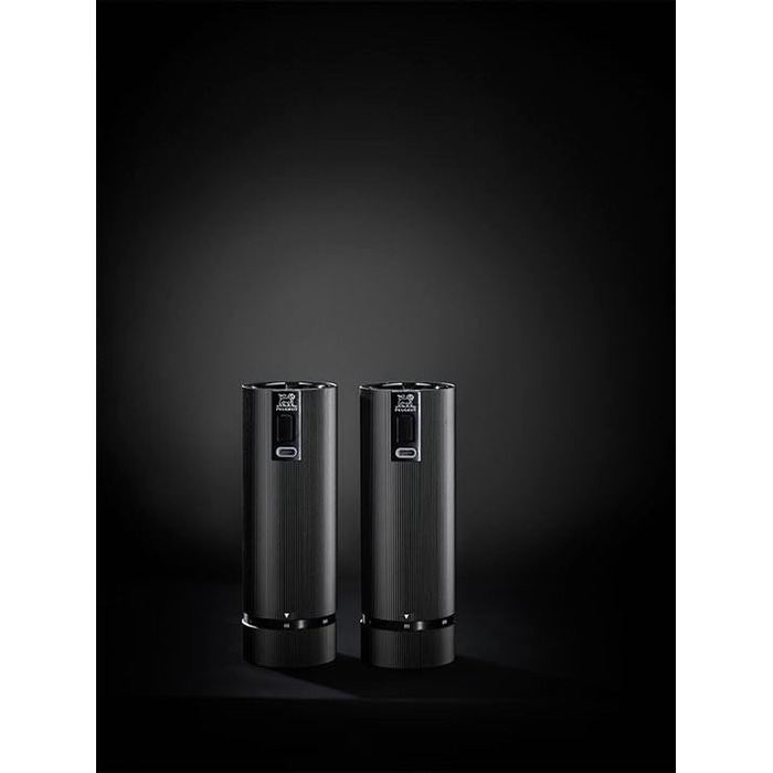 Набор из 2 электрических мельниц для перца и соли 15 см, матовый черный u'Select Peugeot