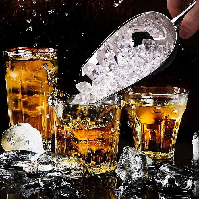 Совок для льда 350 мл, нержавеющая сталь ANCLLO