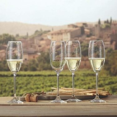 Бокал для шампанского, Бокал, прозрачный, 4 шт. (в упаковке ), 4 шт. (набор бокалов 18 шт.)