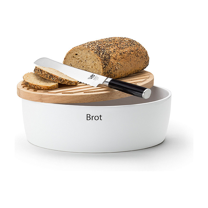 Ємність для зберігання хліба з кришкою 36 x 23 см Continenta