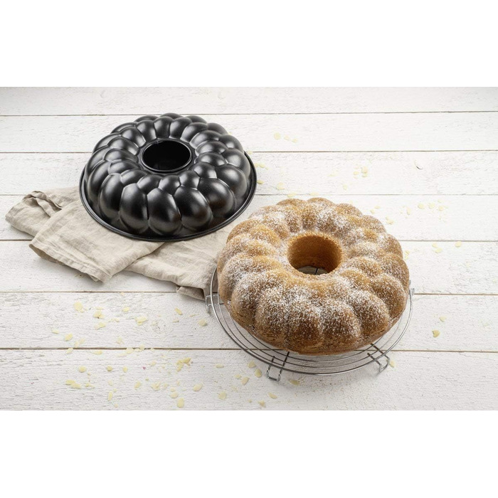 Форма для дріжджового обплетення Zenker, легована сталь, чорна