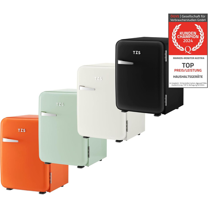 Міні-холодильник 40 л кремовий TZS First Austria