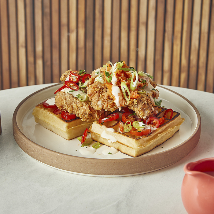 Тарілка презентаційна 25*2.5 см із низьким вертикальним бортом, Kava Stoneware Raw Wall, GenWare