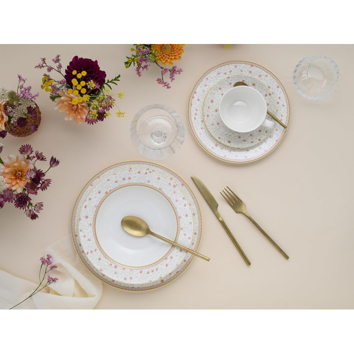 Набір посуду на 6 персон, 30 предметів, Emilia Creatable