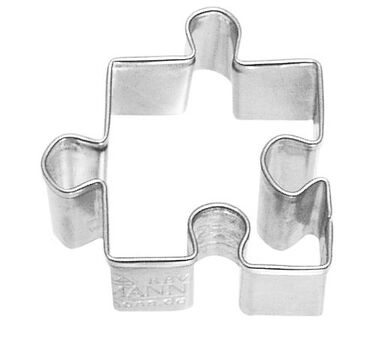 Форма для печенья в виде пазла маленькая, 4 см, RBV Birkmann