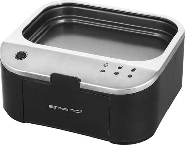 Яйцеварка на 6 яєць 400 Вт, чорна/срібляста Emerio