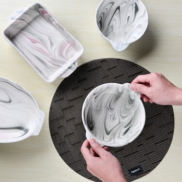 Форма для запекания круглая Fissman VALENCIA 16х7см/1,0 л (6182)