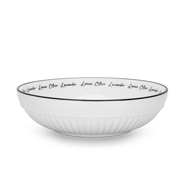 Набор из 2-х глубоких тарелок Fissman 18 см PROVENCE фарфор (13625)