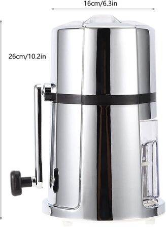 Ручний льодоподрібнювач 16 x 13 x 26 см TOTITOM