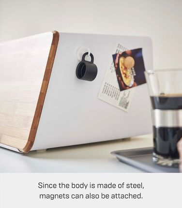 Хлібниця YAMAZAKI Tower, нержавіюча сталь, біла, One size