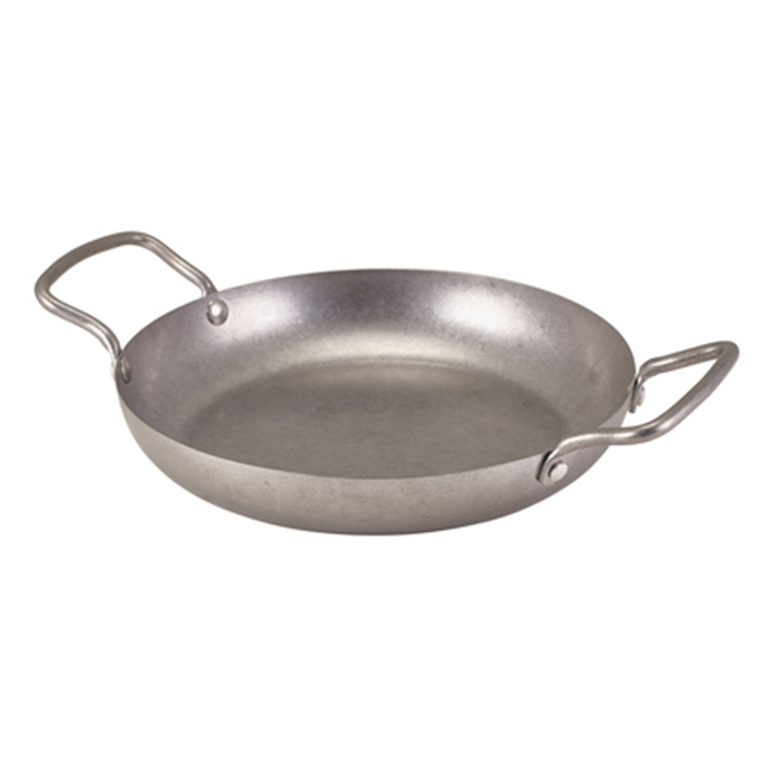 Сковорода Paella 22*4 см, з ручками, Vintage Steel, GenWare