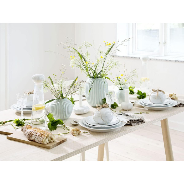 Підставка для торта триярусна 28 см, біла Hammershøi Kähler