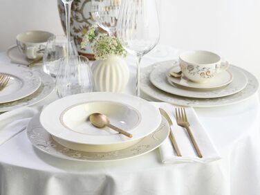 Набор посуду на 6 персон, 30 предметів, білий Palacio Creatable