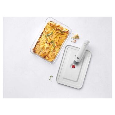 Форма для запікання вакуумна 2,85 л, біло-червона Fresh & Save Zwilling