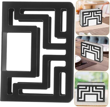 Современный металлический держатель для салфеток 12 х 8,5 см HOMSFOU