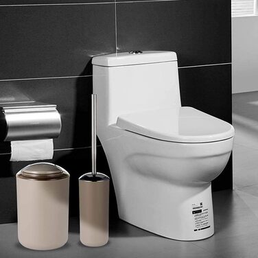 Набір аксесуарів для ванної кімнати, 6 предметів, бежевий GMMH