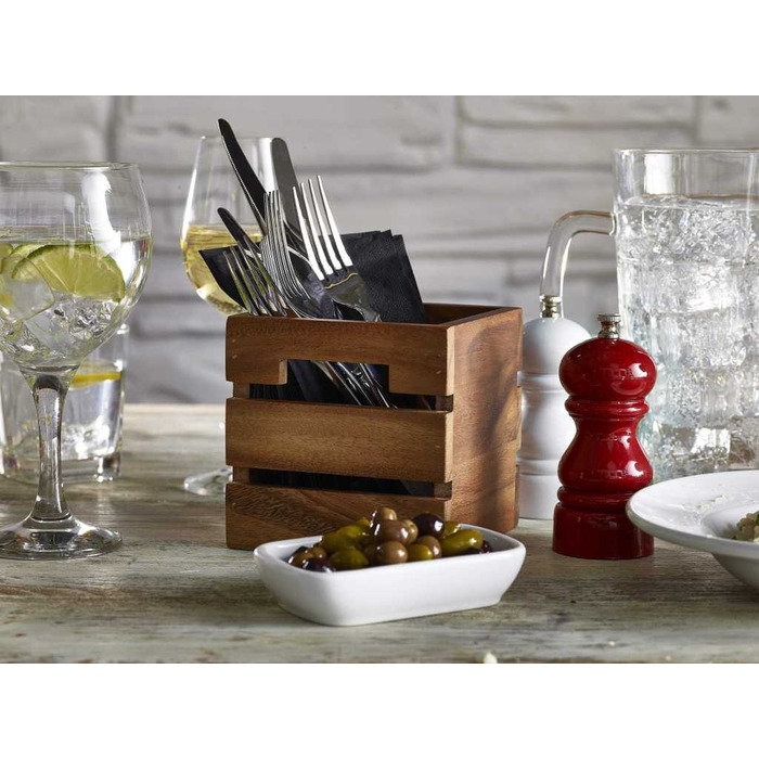 Блюдо глубокое 16х12 см, прямоугольное, GenWare