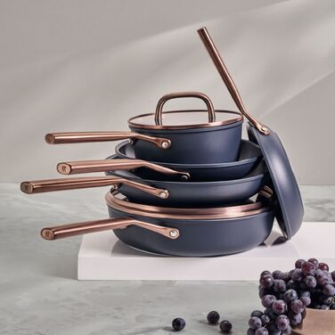 Сотейник 18 см зі скляною кришкою, синій Milano Zwilling