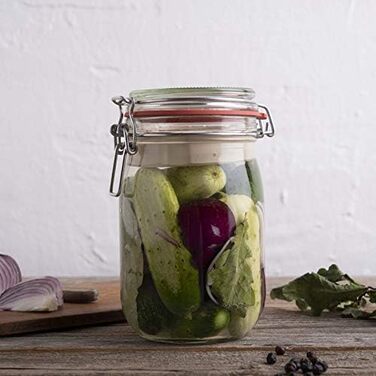 Набір з 4 банок для консервації SOFTCOREFOOD