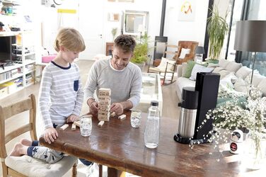 Набір для газування води, 5 предметів, чорний Duo SodaStream