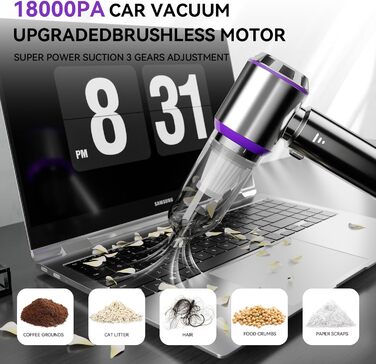 Ручний бездротовий пилосос 120 Вт Tidy Cats