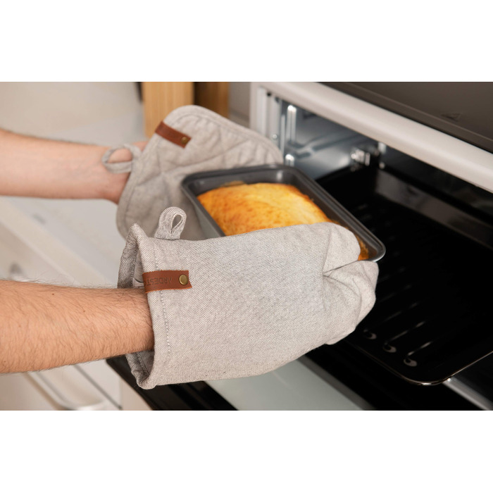 Рукавичка Ardesto Oliver, 18х30см, 100% бавовна, нап-ч: ватин, зелений